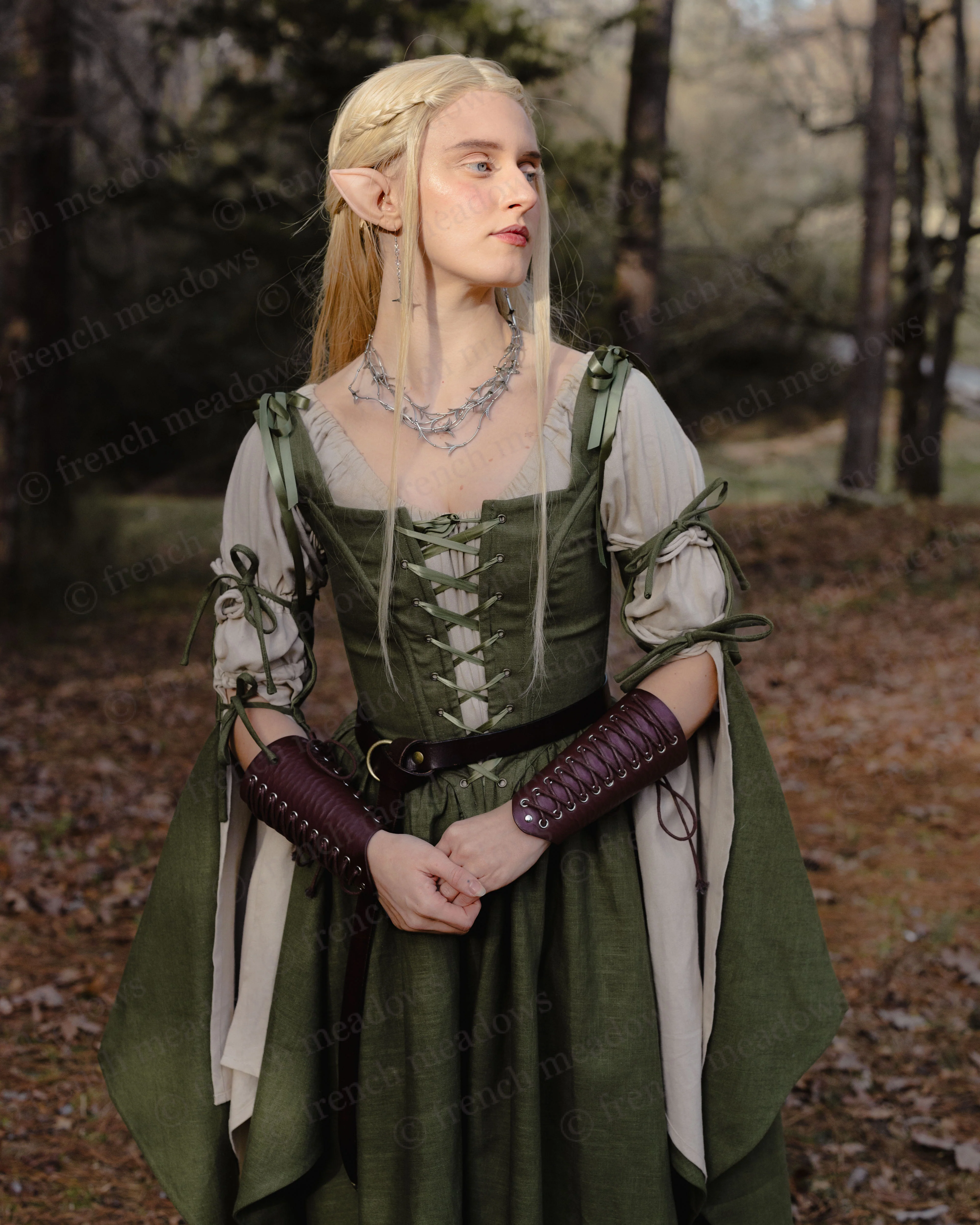Ivy Green Corset Dress - Image 6